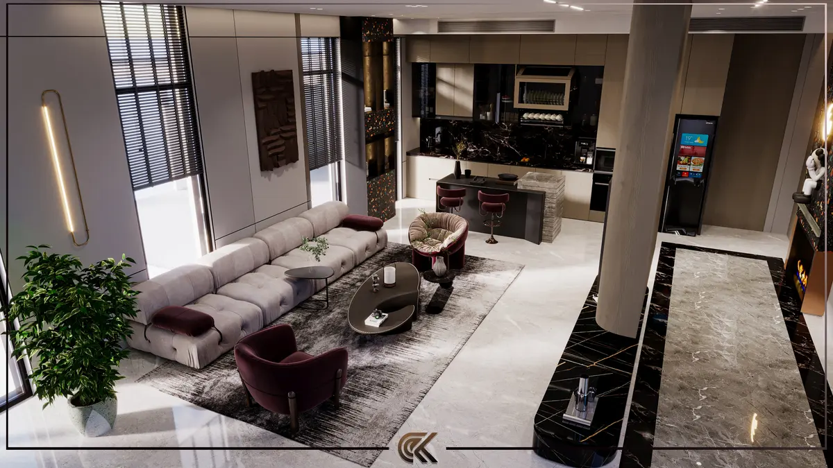 استقبال ومطبخ مفتوح، الإمارات العربية المتحدة (4)